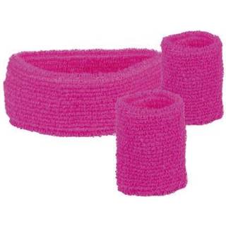 Svedbånd 3-pak, neon pink