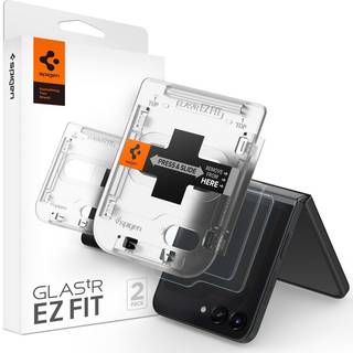 Spigen Glass tR EZ Fit Cover 2 Pack Transparency - Samsung Galaxy Z Flip5