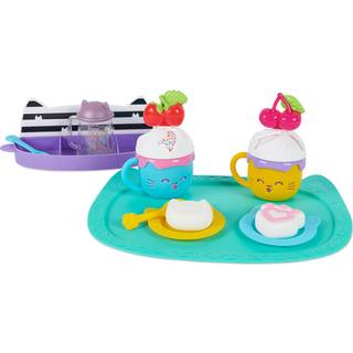 Gabbys Dollhouse Drys Party Sweet Treat Set Lough Till Lay Kitchen Hot Cocoa Party Set med Fruit & Sprinkles Kids Toys For Girls and Boys 3+