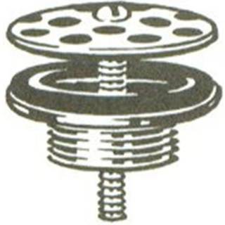 Bundventil m/rist 40mm messing