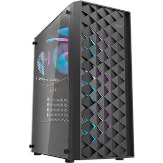 Computer kabinet Darkflash DK351 + 4 fans (sort)