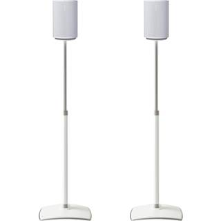 Sanus WSSE1A2 stand - for speakers - height-adjustable - white 2.2 kg