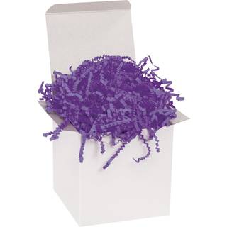 Aviditi Crinkle Cut Paper Shred Filler Purple (1 tilf?lde p? 10 lbs.) Til gaveindpakning af helligdage h?ndv?rk DIYs kurvfyldning og dekoration