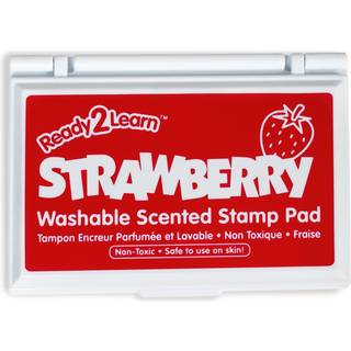 Klar 2 L?r jordb?rduft R?d vaskbar stempelpude