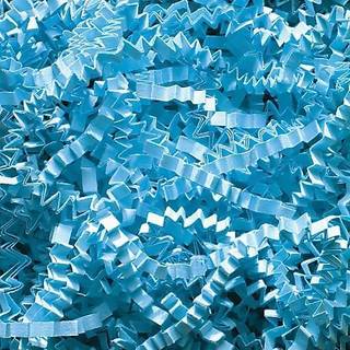 Aviditi Crinkle Cut Paper Shred Filler Sky Blue (1 tilf?lde p? 10 lbs.) Til gaveindpakning Holidays Craft DIYs kurvfyldning og dekoration