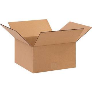 AVIDITI 663 Borrugeret papkasse 6 """" L X 6 """" W X 3 """" H Kraft til forsendelse af pakning og flytning (pakke med 25)