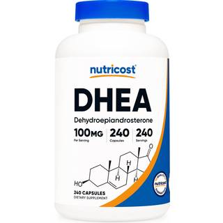Nutricost - DHEA 100 mg, 240 kapsler