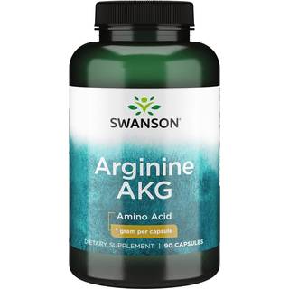 Arginine AKG 1,000 mg 90 Caps Swanson