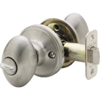 Copper Creek EK2030SS Egg Door Knob Privatlivsfunktion 1 Pakke i satin rustfrit
