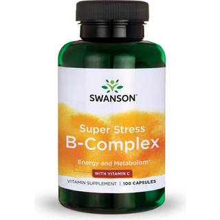 Super Stress B-kompleks med C-vitamin - 100 kapsler