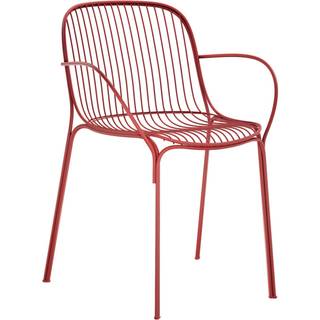 Kartell Hiray Spisebordsstol med Armlæn Bordeaux