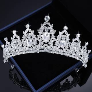 Kamirola s?lv krystal tiaras til kvinder bryllup tiaraer og kroner til kvinder tiaras f?dselsdag fest prinsesse dronning kronh?r tilbeh?r brud rh