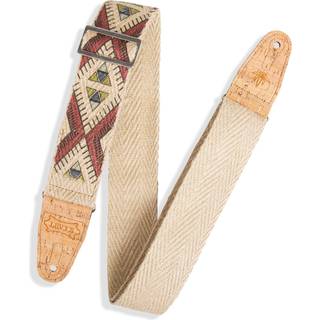 Levy's Vegan Hemp Guitarrem i tekstil Diamond