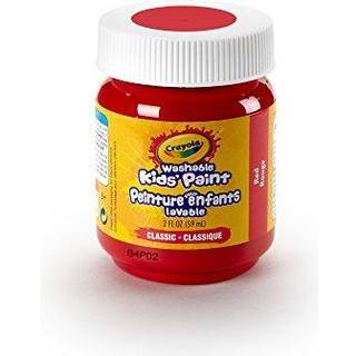Crayola vaskbare b?rn maling 2 oz r?d