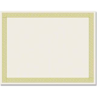 Great Papers Channel Border Foil Certificate 8,5-tommer x 11-tommer 12/pakke (963070)