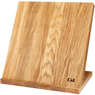 KAI - KAI Knivblok i olieret eg Magnet 26,4X17X25,3 L/B/H - Øvrige bageredskaber - Brun