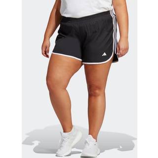 Marathon 20 Plus Size løbeshorts - Black / White - 2X