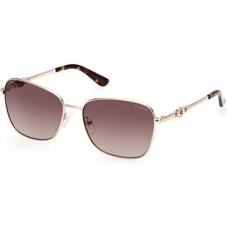 Guess Kvinde GU7884 32F Solbriller Metal Guld Brun Sommerfugl Normal Skygge