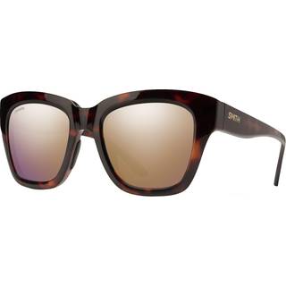 Smith SWAY Polarized 086/9V 52 Solbriller Kvinder Tortoiseshell - Dark Tortoise - 52mm