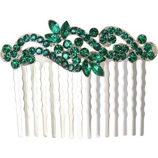 Faship gr?n krystal blomsterh?rekam