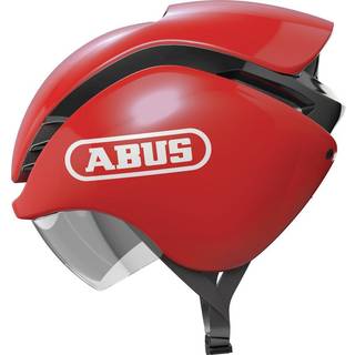 ABUS GameChanger TRI Hjelm i Blaze Red M - Multi-Shell In-Mold, Zoom Ace fit-system, Forced Air Cooling Technology, Made in Italy