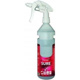 Diversey bruseflaske 750 ml til Sure Washroom Cleaner hvidt brusehoved