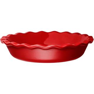Tærtefad, keramik, 26 cm/1,2L, Burgundy - Emile Henry