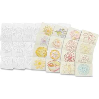 Roylco Flower Rubbing Plates