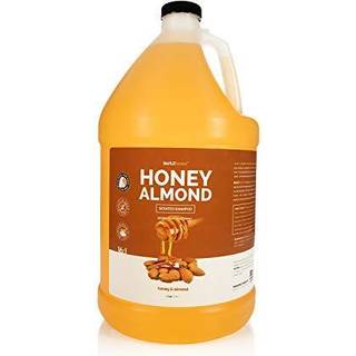 Bark 2 Basics Honey & Almond Dog Shampoo 1 Gallon Unik urteblanding Finest Naturlige ingredienser H?ndlavede beskytter og reparerer huden og frak