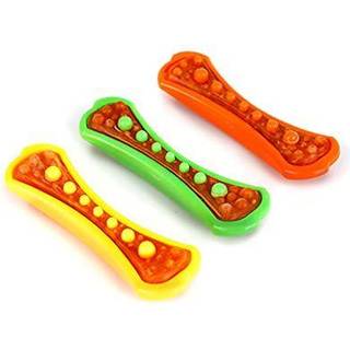 Hartz Chew 'n Clean Dental Duo Dog Treat & Chew Toy Color varierer Medium 3 Pack