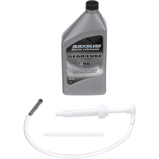 Gearolie Quicksilver Extreme Performance Gear Lube, 85W-90, 1 liter + pumpe