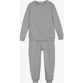 Minymo Børne Sweatsæt - Greymelange - 140