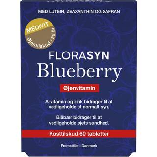 Florasyn Blueberry - 60 tabletter