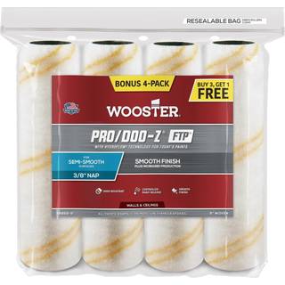 Wooster st?rrelse ingen farve b?rste COVR PNT RLR RR868-9 Cover Paint Roller 3/8in 4PK