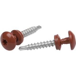 Ejot 860372 Montageskrue SAPHIR IQ, UTV-C3 4,8 x 35 mm/A, KLODSRØD PAKKE 8004 250-pak