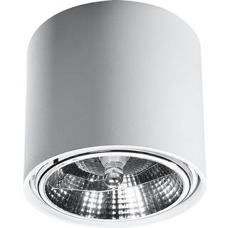 Loftslampe TIUBE hvid