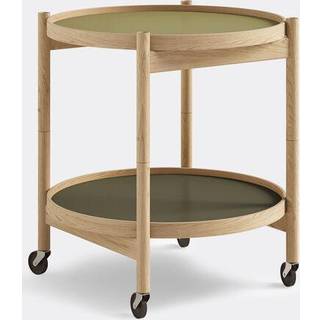 Brdr. Krüger Bølling bakkebord 50 cm. - eg olie - Bakke 1: Leaf / Bakke 2: Leaf