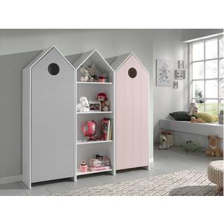 Børneskab sæt – Casami, flerfarvet strandhuse (3 dele)