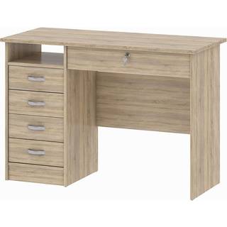 Tvilum Function Plus skrivebord med 5 skuffer - Eg struktur