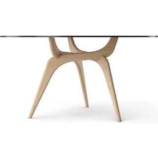 Brdr. Krüger Triiio Spisebord Ø135 Cm Olieret Eg / - Spisebord & Barbord Glas Bronze - TRO7-OOL-BG