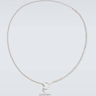 Bottega Veneta - Intrecciato Sterling Silver Necklace - Men - Silver