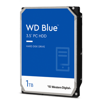 WD Blue - 1TB - Harddisk - WD10EARZ - SATA-150 - 3.5"