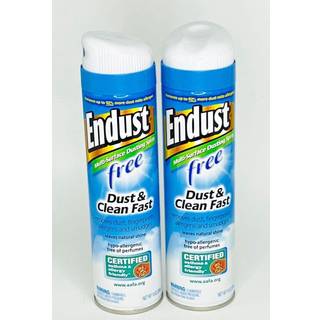 Endust duftfri hypoallergenisk støv- og rengøringsspray, AAFA-certificeret allergi- og astma-venlig, 10 fl oz
