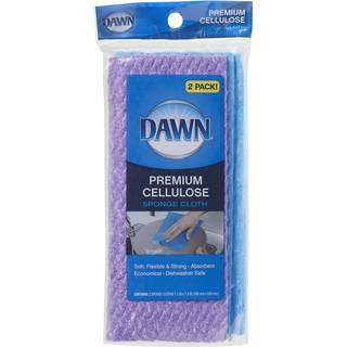 Dawn 233672 Cellulose Sponge Cloth 2 Piece Blue Purple
