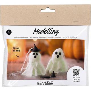 Mini DIY Kit Modellering, Spøgelse, 1 pk.