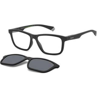 Polaroid Unisex PLD 2147/CS O6W/M9 Optiske stel Plast Sort Grå Firkantet Polariseret