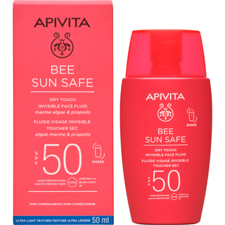 Apivita Bee Sun Safe Dry Touch Face Fluid SPF50 Beskyttende væske SPF 50+ 50 ml - 50 ml