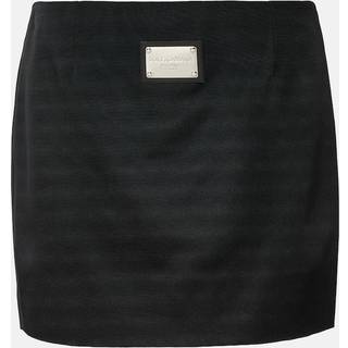 Dolce&Gabbana Logo miniskirt - black - L