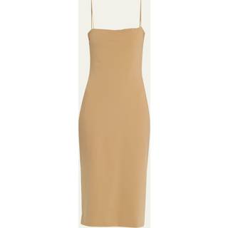The Row Haku bodycon jersey midi dress - beige - XL