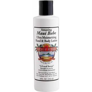 Maui babe fugtighedsfugtighedsh?nd og kropslotion 8 v?ske ounce